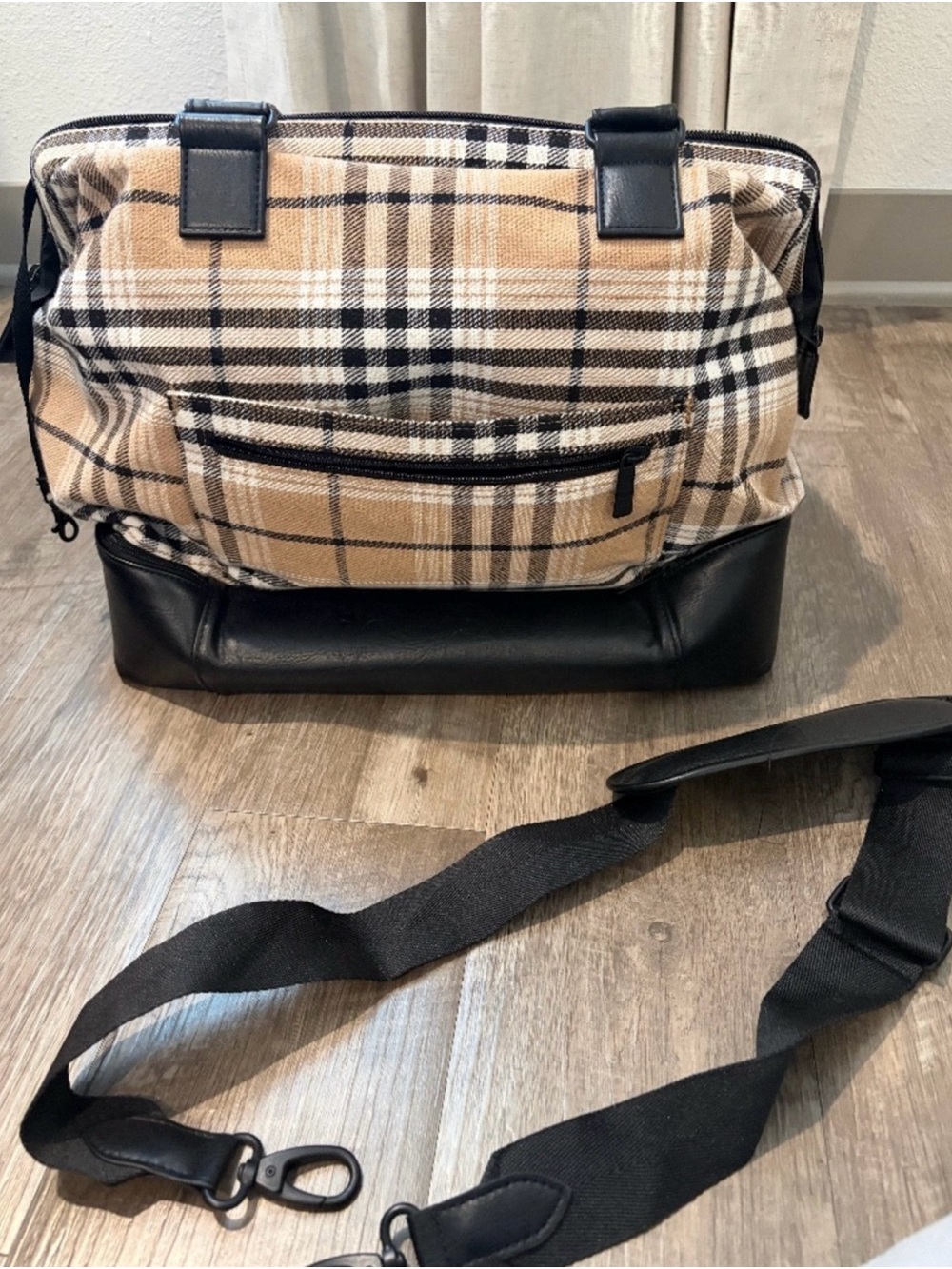 BEIS Plaid Weekender